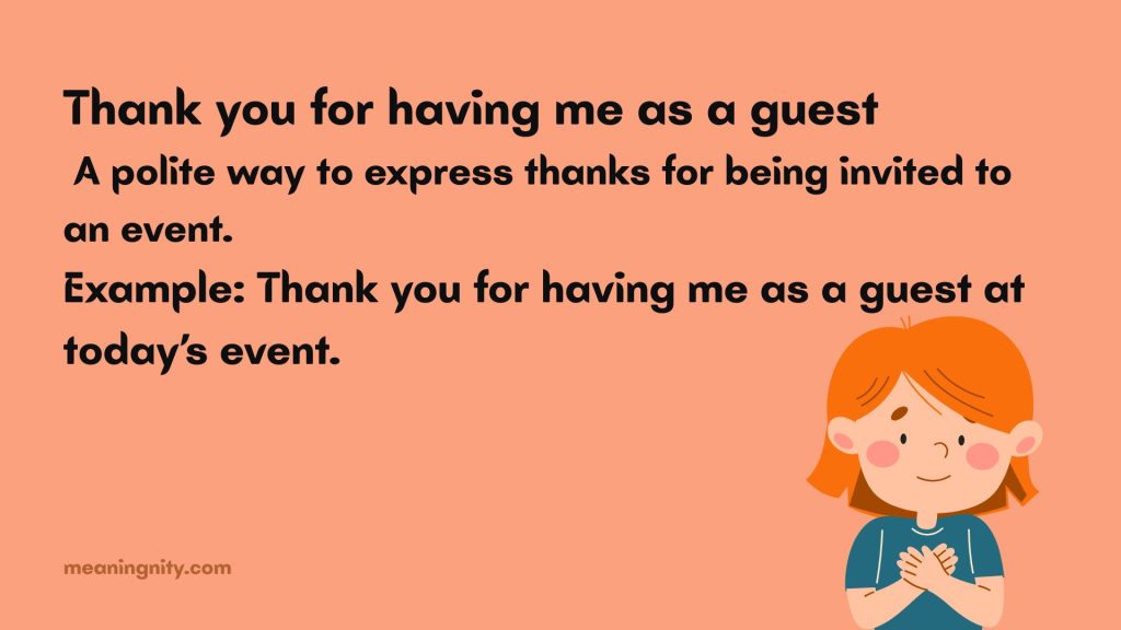 Thank you for having me as a guest