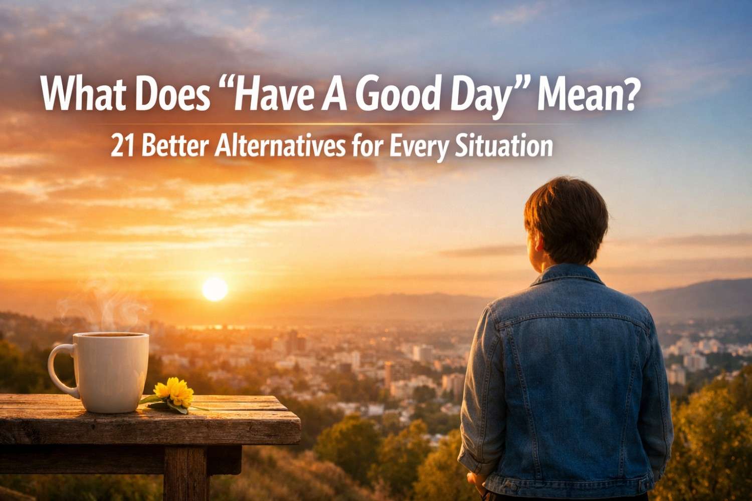 What Does “Have A Good Day” Mean? 21 Better Alternatives for Every Situation